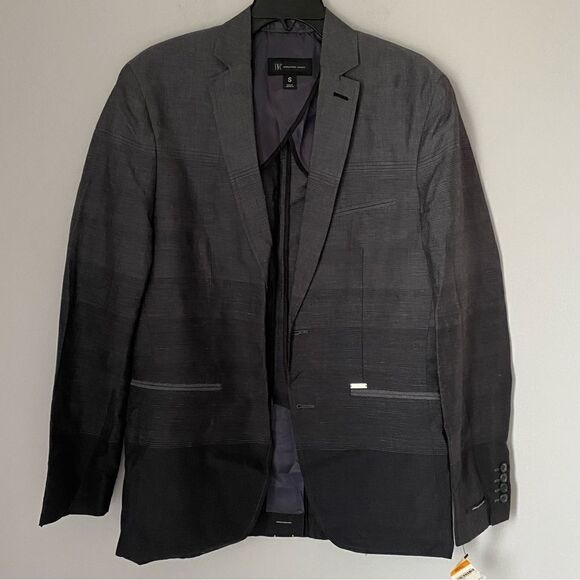 INC Men’s Linen Blend Striped Sports Blazer Jacket size S - Picture 1 of 4